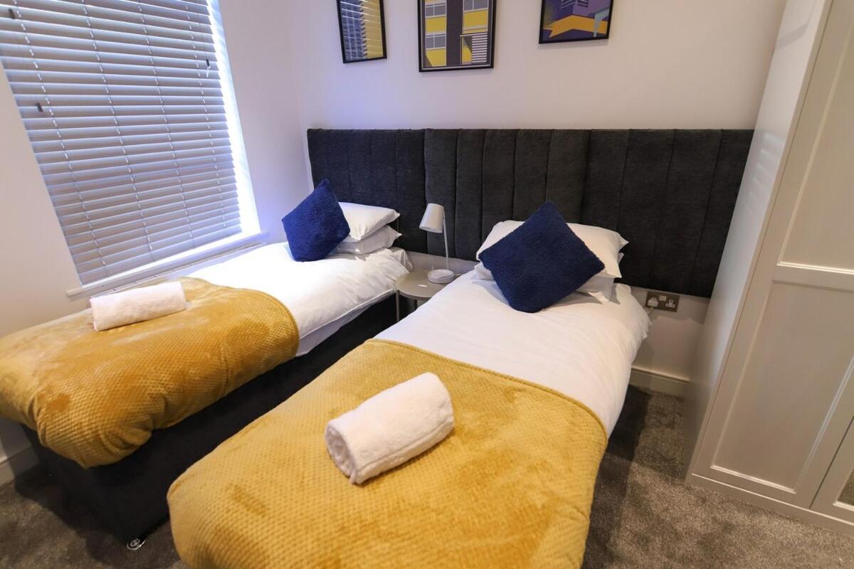 New- Modern 2Br Apt Wifi Sleep5 City Centre Sheffield Dış mekan fotoğraf