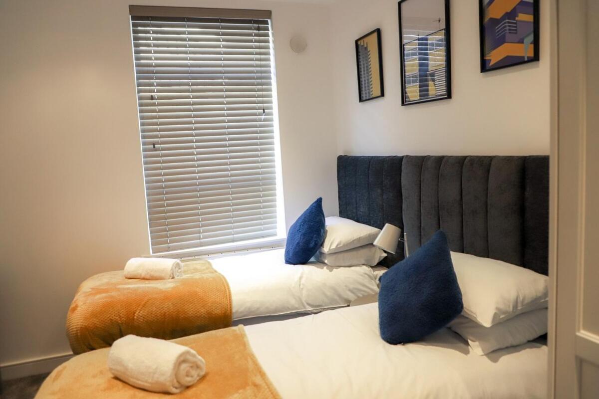 New- Modern 2Br Apt Wifi Sleep5 City Centre Sheffield Dış mekan fotoğraf