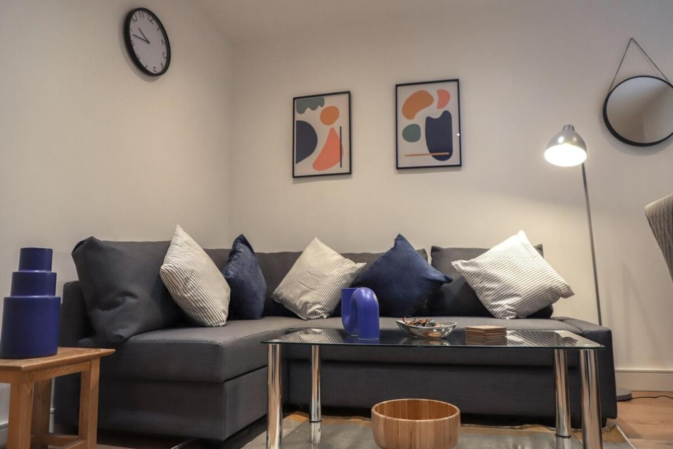 New- Modern 2Br Apt Wifi Sleep5 City Centre Sheffield Dış mekan fotoğraf